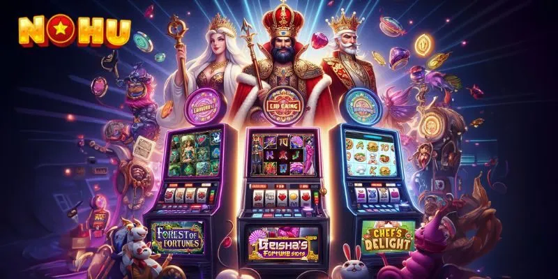 Trải nghiệm chơi slot game cuốn hút tại NOHU